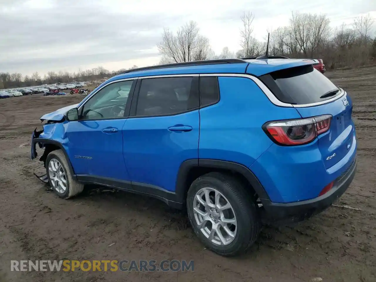 2 fotografías del automóvil dañado 3C4NJDFN7PT504040 JEEP COMPASS 2023