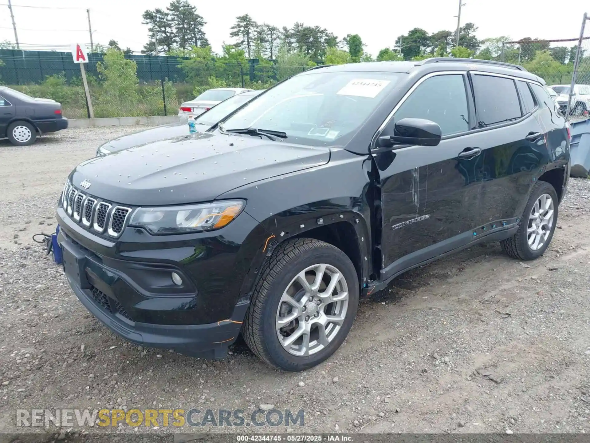 2 fotografías del automóvil dañado 3C4NJDFN7PT528791 JEEP COMPASS 2023