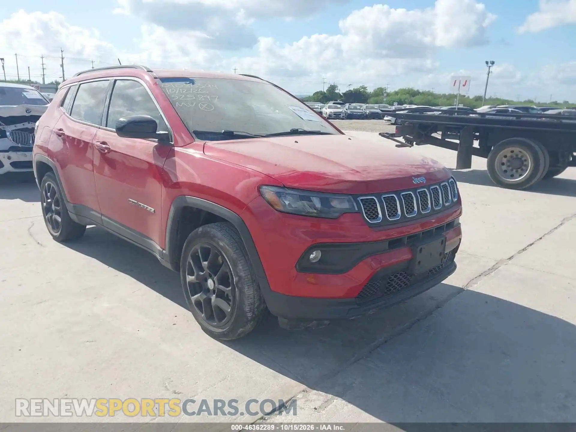 1 Photograph of a damaged car 3C4NJDFN8PT525897 JEEP COMPASS 2023