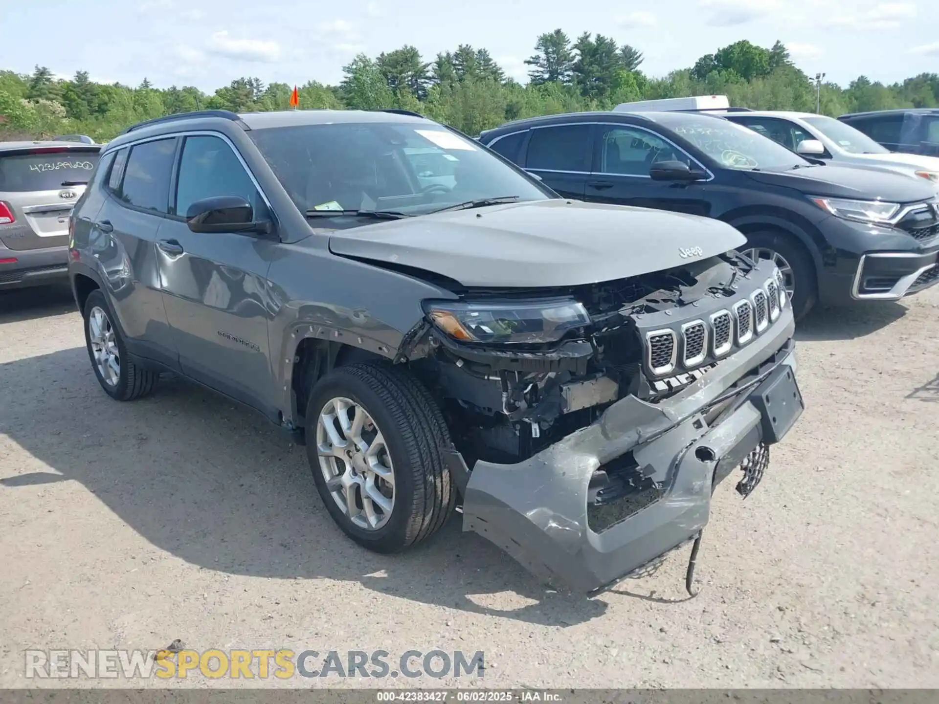 1 Photograph of a damaged car 3C4NJDFN8PT531229 JEEP COMPASS 2023