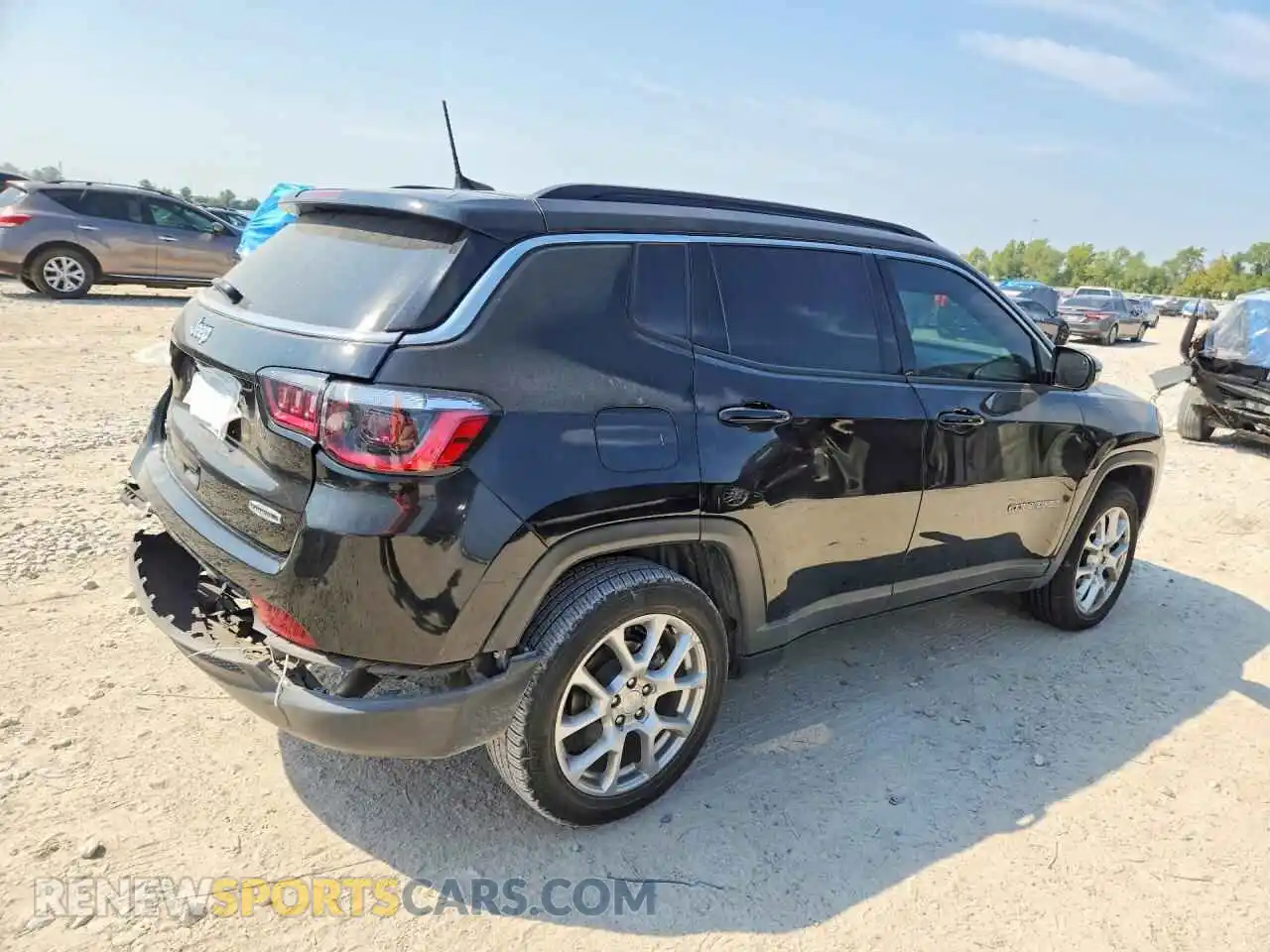 3 Photograph of a damaged car 3C4NJDFN9PT518005 JEEP COMPASS 2023