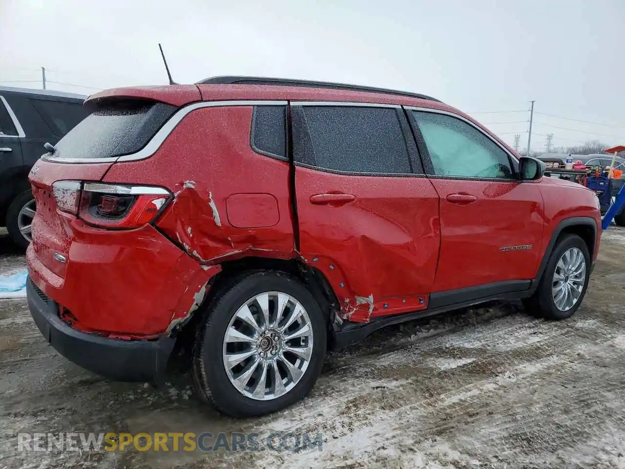 3 fotografías del automóvil dañado 3C4NJDFN9PT529344 JEEP COMPASS 2023