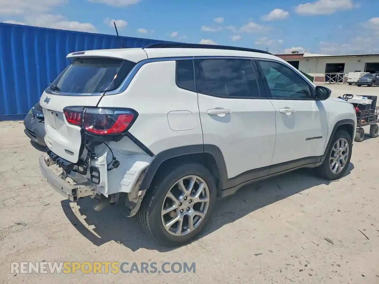 3 fotografías del automóvil dañado 3C4NJDFN9PT555605 JEEP COMPASS 2023