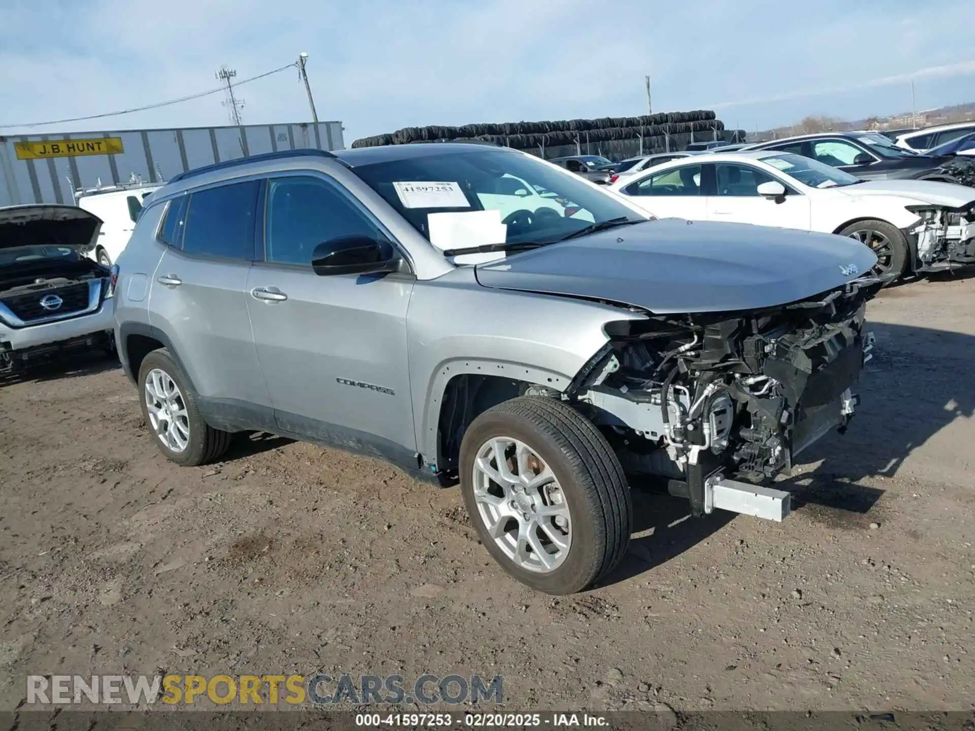 1 Фотография поврежденного автомобиля 3C4NJDFNXPT502492 JEEP COMPASS 2023