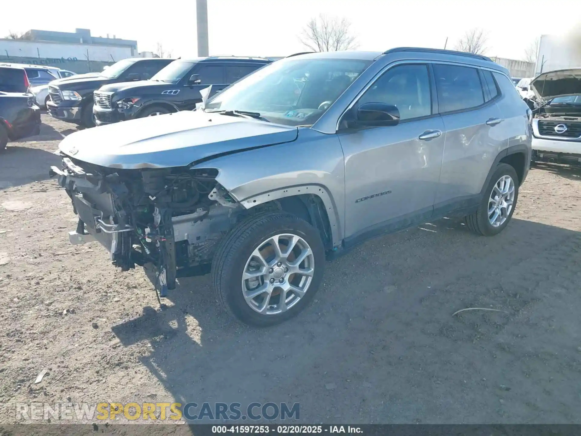 2 Фотография поврежденного автомобиля 3C4NJDFNXPT502492 JEEP COMPASS 2023