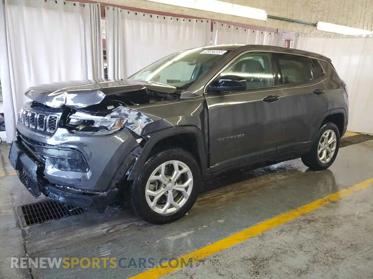 1 Photograph of a damaged car 3C4NJDAN1RT144189 JEEP COMPASS 2024