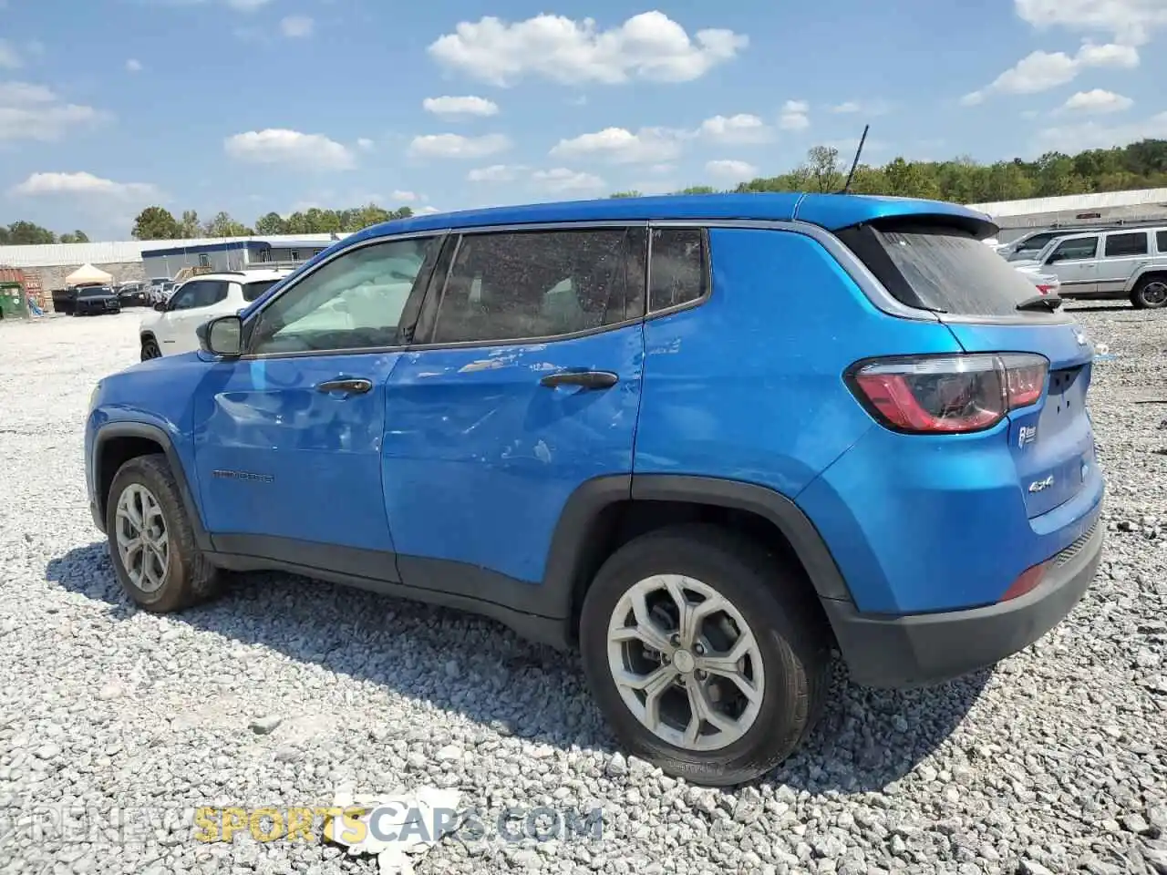 2 Photograph of a damaged car 3C4NJDAN3RT135090 JEEP COMPASS 2024