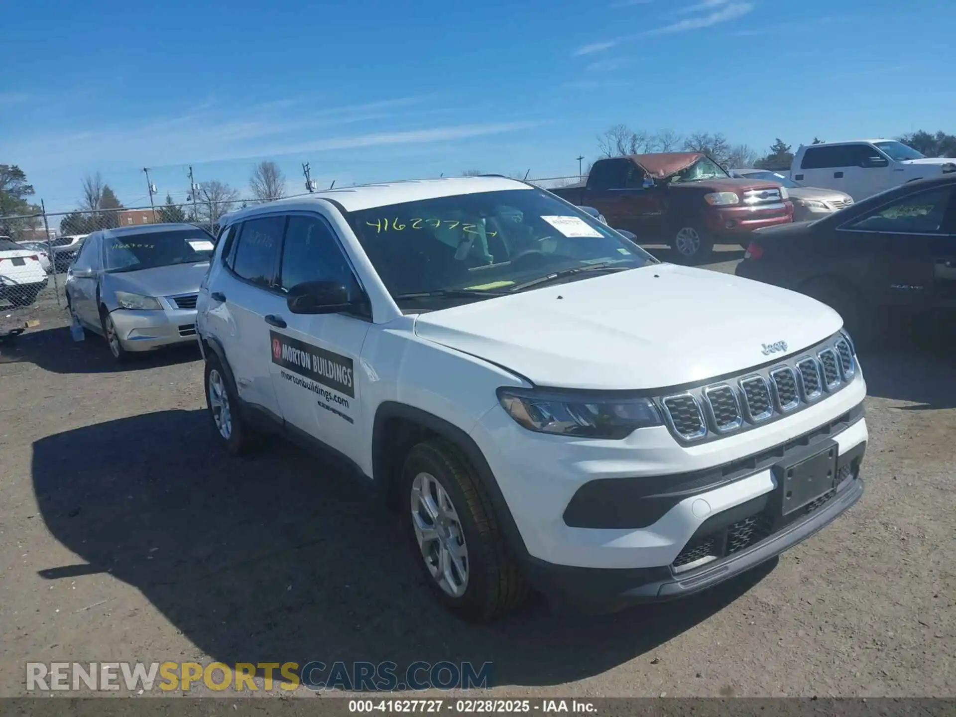 1 Photograph of a damaged car 3C4NJDAN4RT108867 JEEP COMPASS 2024