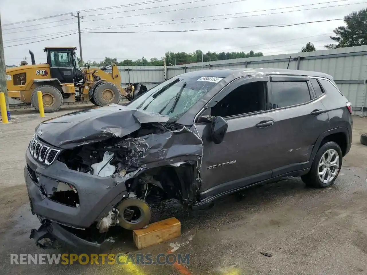 1 Photograph of a damaged car 3C4NJDAN5RT121451 JEEP COMPASS 2024
