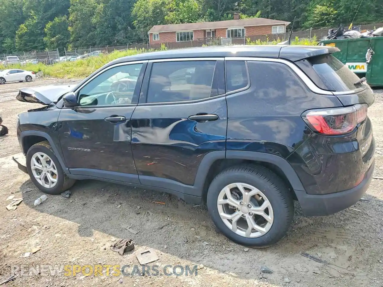 2 Photograph of a damaged car 3C4NJDAN5RT144177 JEEP COMPASS 2024