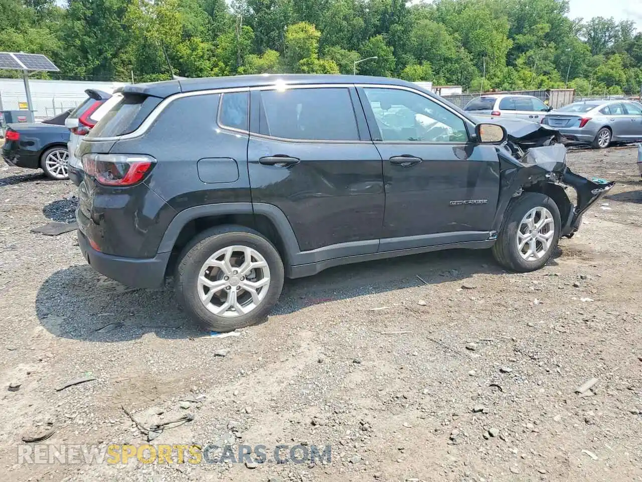 3 Photograph of a damaged car 3C4NJDAN5RT144177 JEEP COMPASS 2024