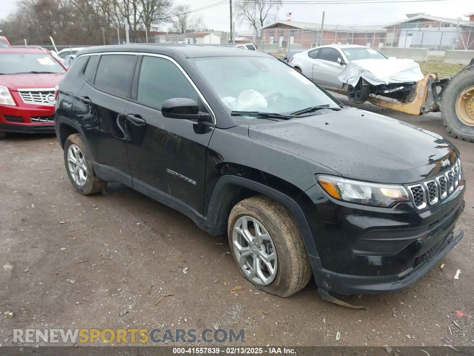 1 fotografías del automóvil dañado 3C4NJDAN5RT166776 JEEP COMPASS 2024