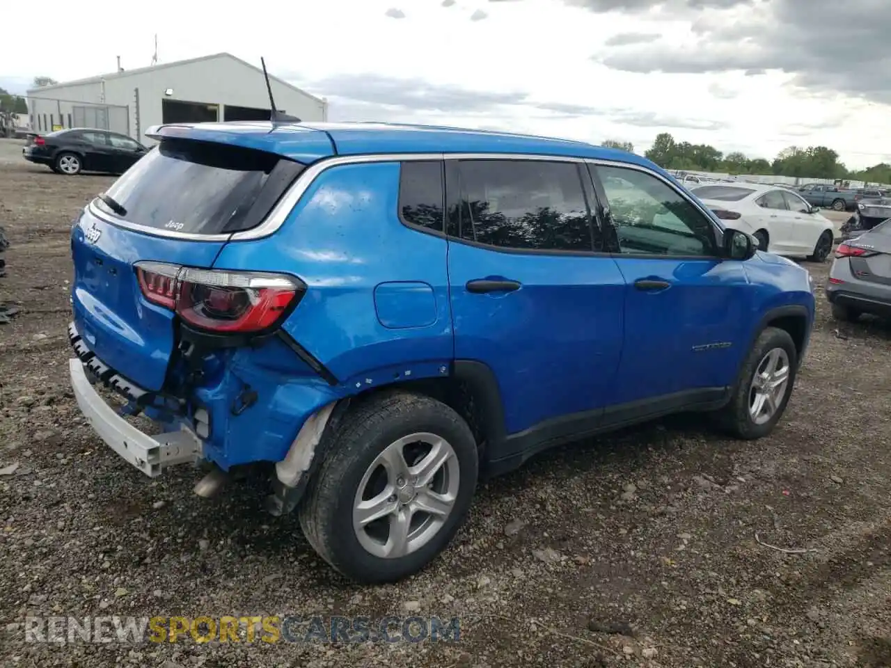 3 Photograph of a damaged car 3C4NJDAN5RT576865 JEEP COMPASS 2024