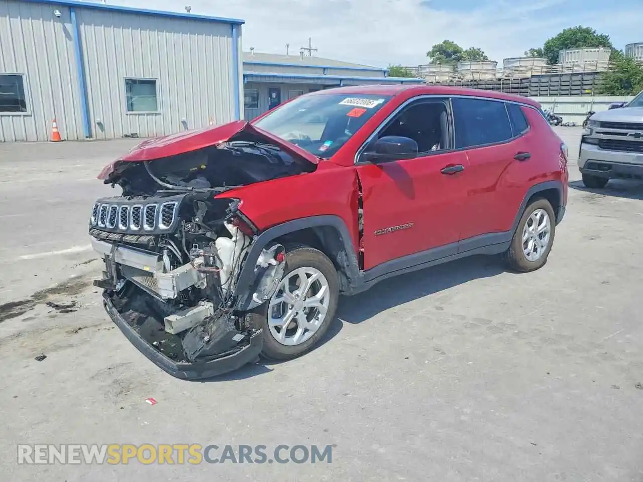 1 Фотография поврежденного автомобиля 3C4NJDAN6RT143426 JEEP COMPASS 2024