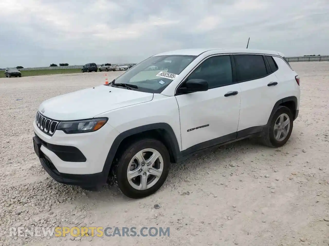 1 Photograph of a damaged car 3C4NJDAN7RT580514 JEEP COMPASS 2024