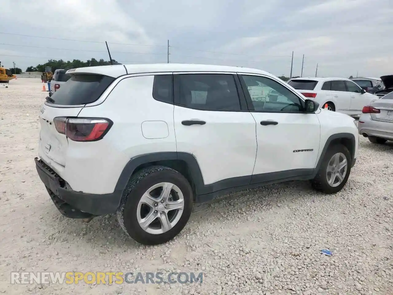 3 Photograph of a damaged car 3C4NJDAN7RT580514 JEEP COMPASS 2024