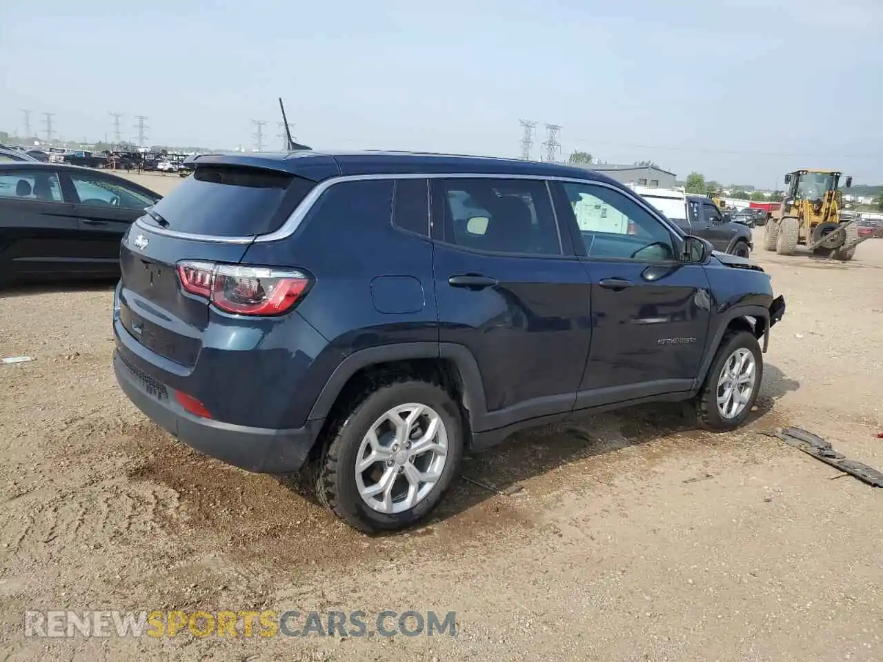 3 Photograph of a damaged car 3C4NJDAN8RT164469 JEEP COMPASS 2024