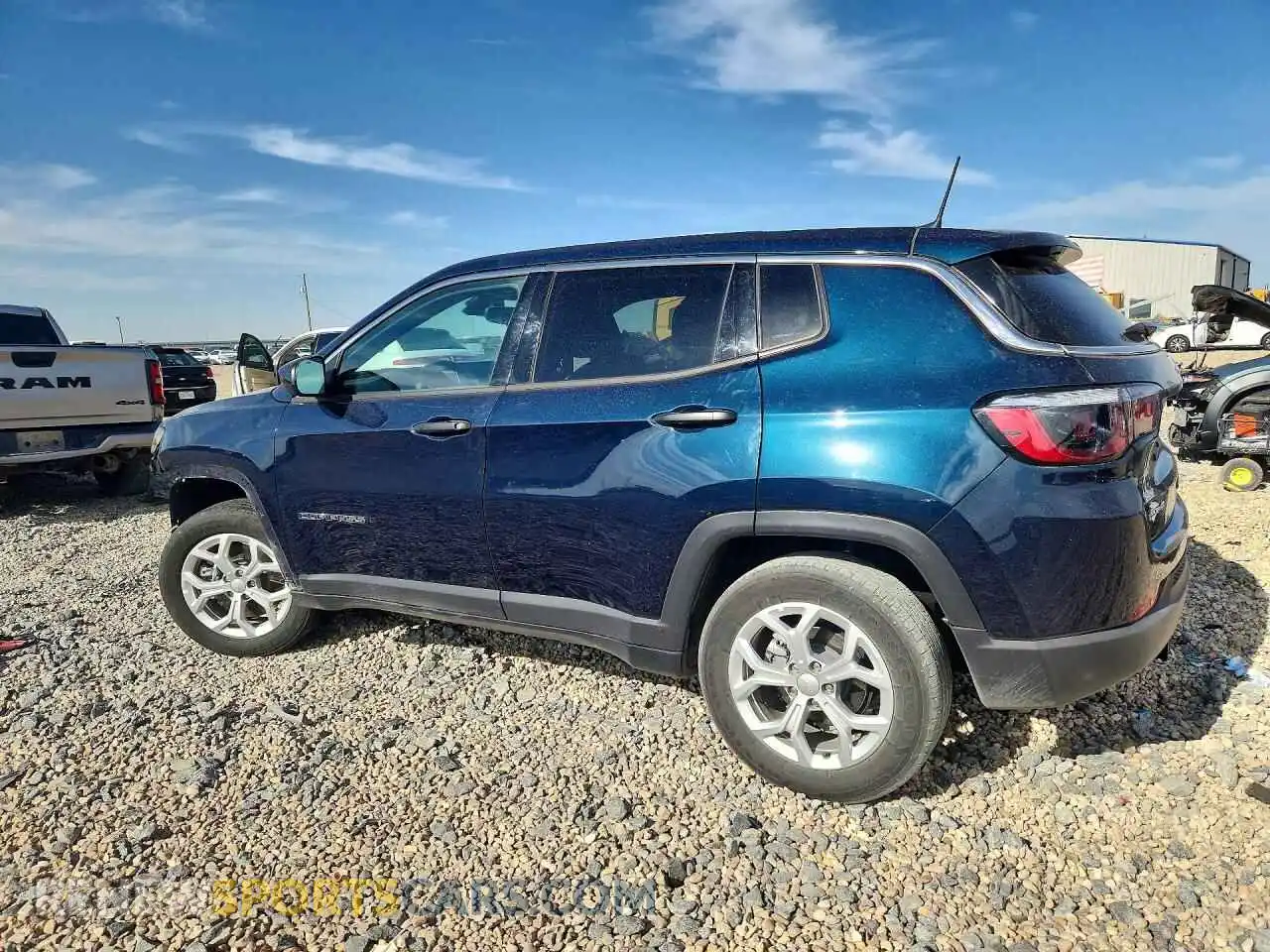 2 Photograph of a damaged car 3C4NJDAN8RT165363 JEEP COMPASS 2024