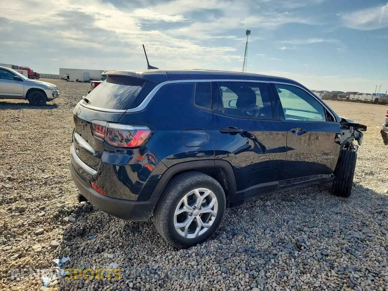 3 Photograph of a damaged car 3C4NJDAN8RT165363 JEEP COMPASS 2024