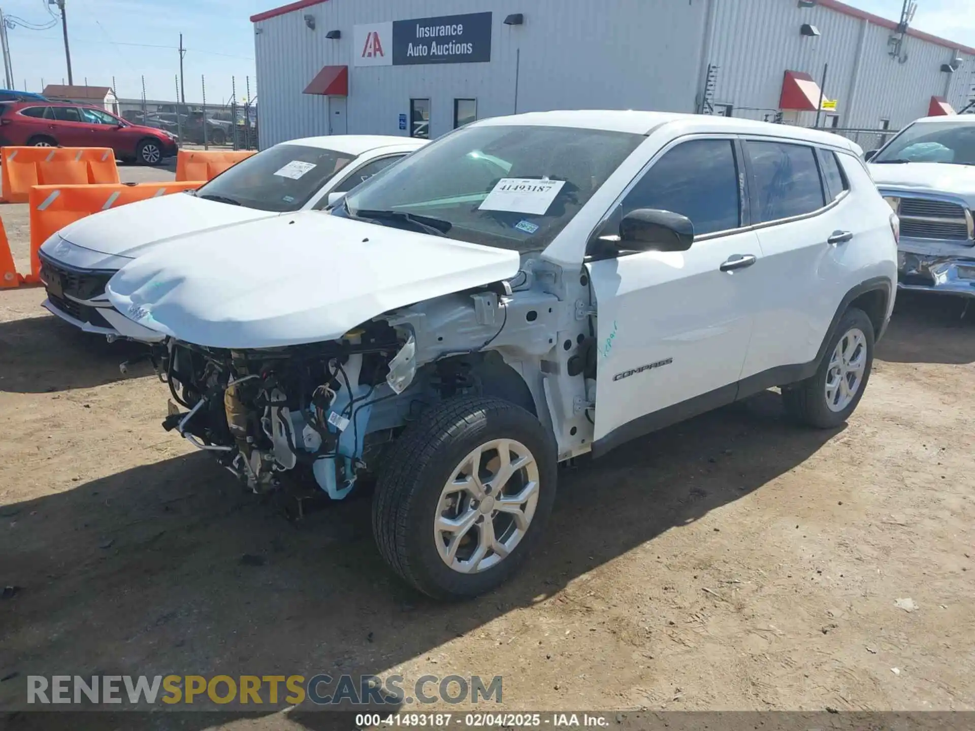 2 Photograph of a damaged car 3C4NJDAN8RT170417 JEEP COMPASS 2024