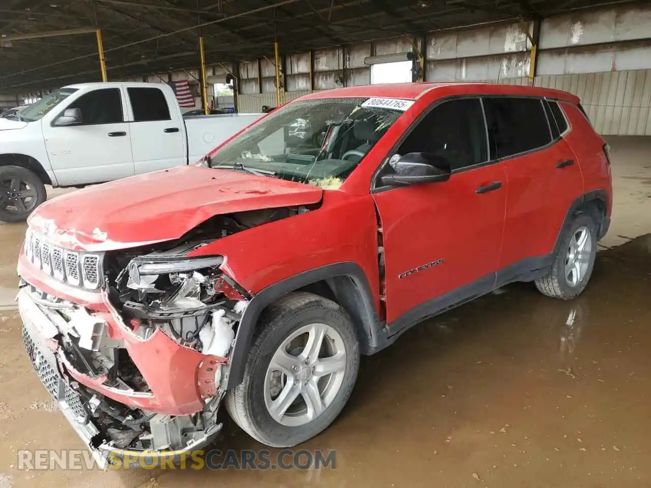 1 fotografías del automóvil dañado 3C4NJDAN9RT578604 JEEP COMPASS 2024