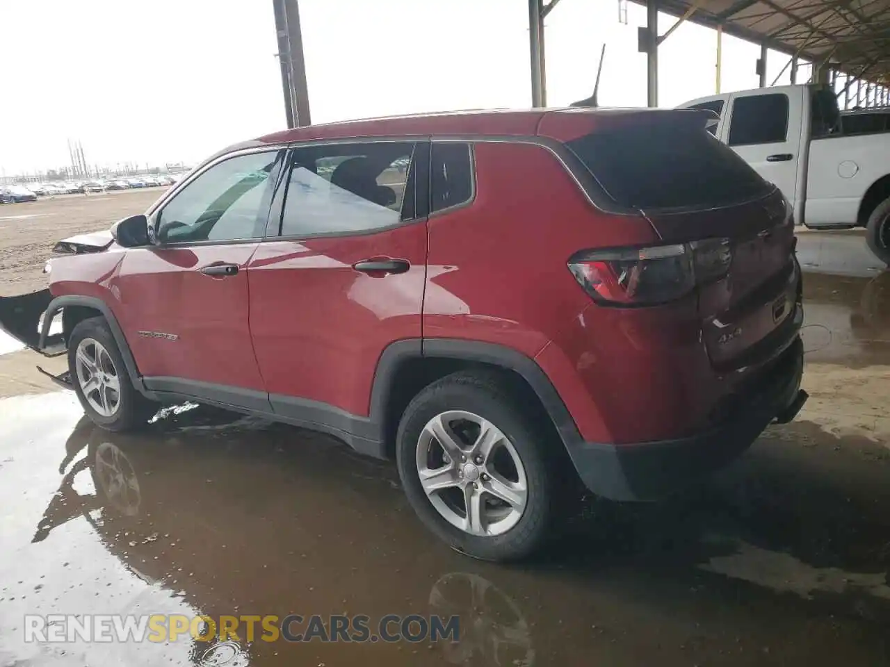 2 fotografías del automóvil dañado 3C4NJDAN9RT578604 JEEP COMPASS 2024