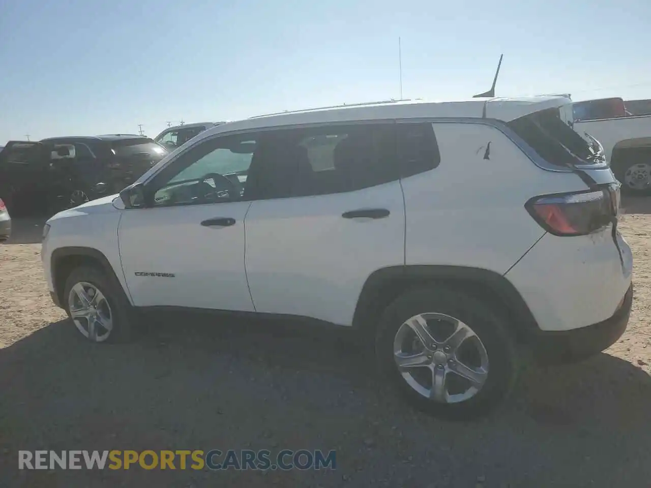 2 Photograph of a damaged car 3C4NJDANXRT115659 JEEP COMPASS 2024