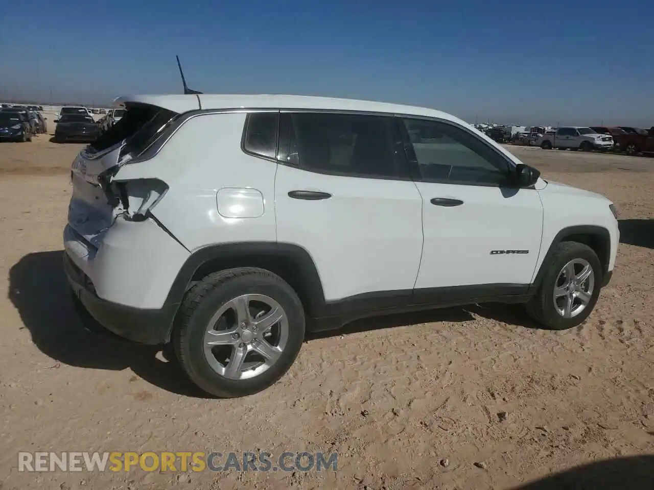 3 Photograph of a damaged car 3C4NJDANXRT115659 JEEP COMPASS 2024