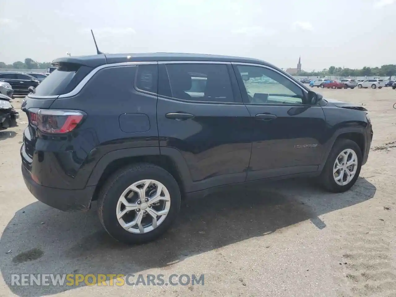 3 Photograph of a damaged car 3C4NJDANXRT135703 JEEP COMPASS 2024