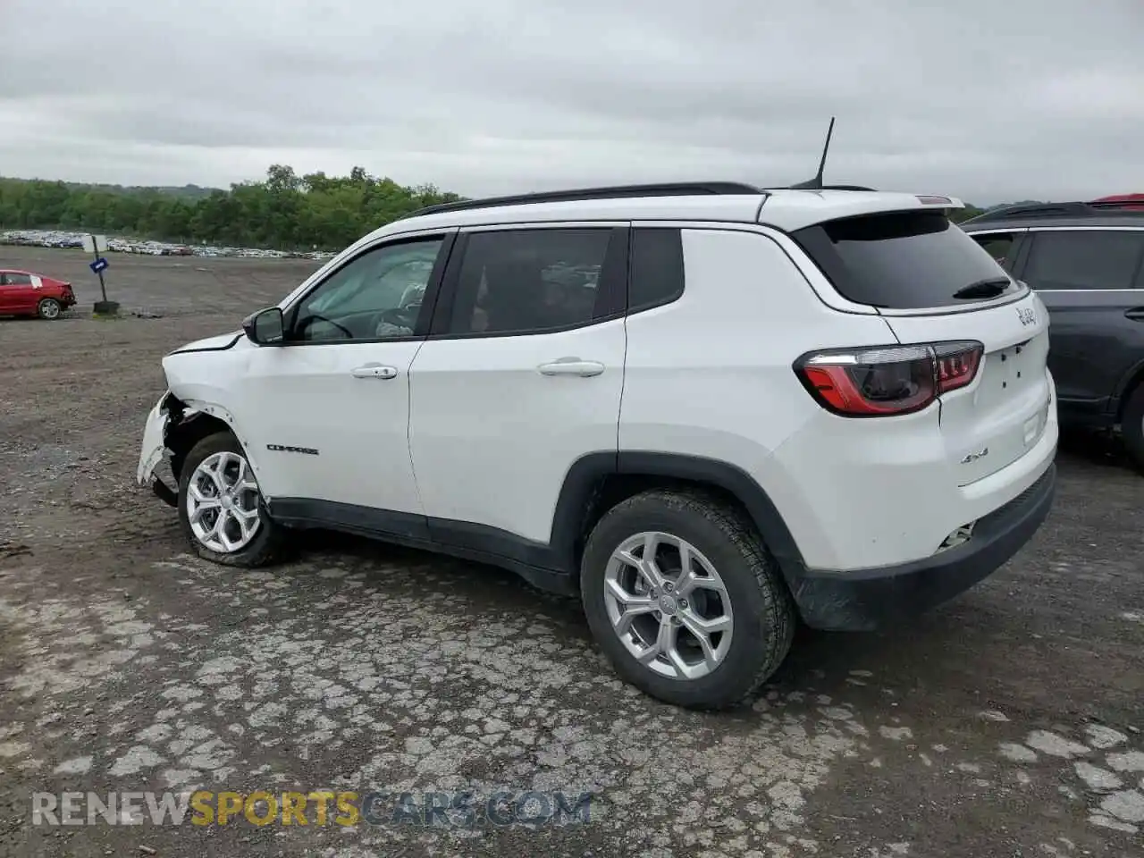 2 Photograph of a damaged car 3C4NJDBN0RT106452 JEEP COMPASS 2024