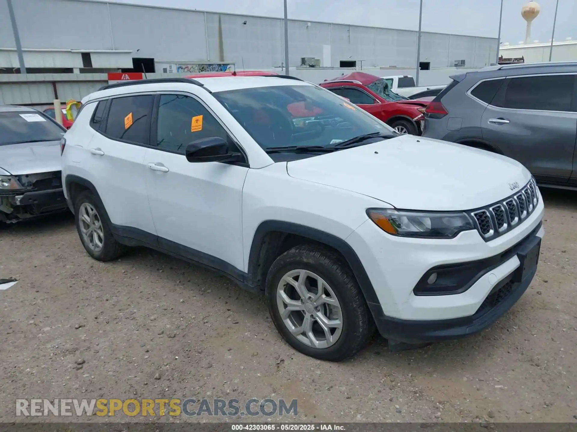 1 fotografías del automóvil dañado 3C4NJDBN0RT111862 JEEP COMPASS 2024