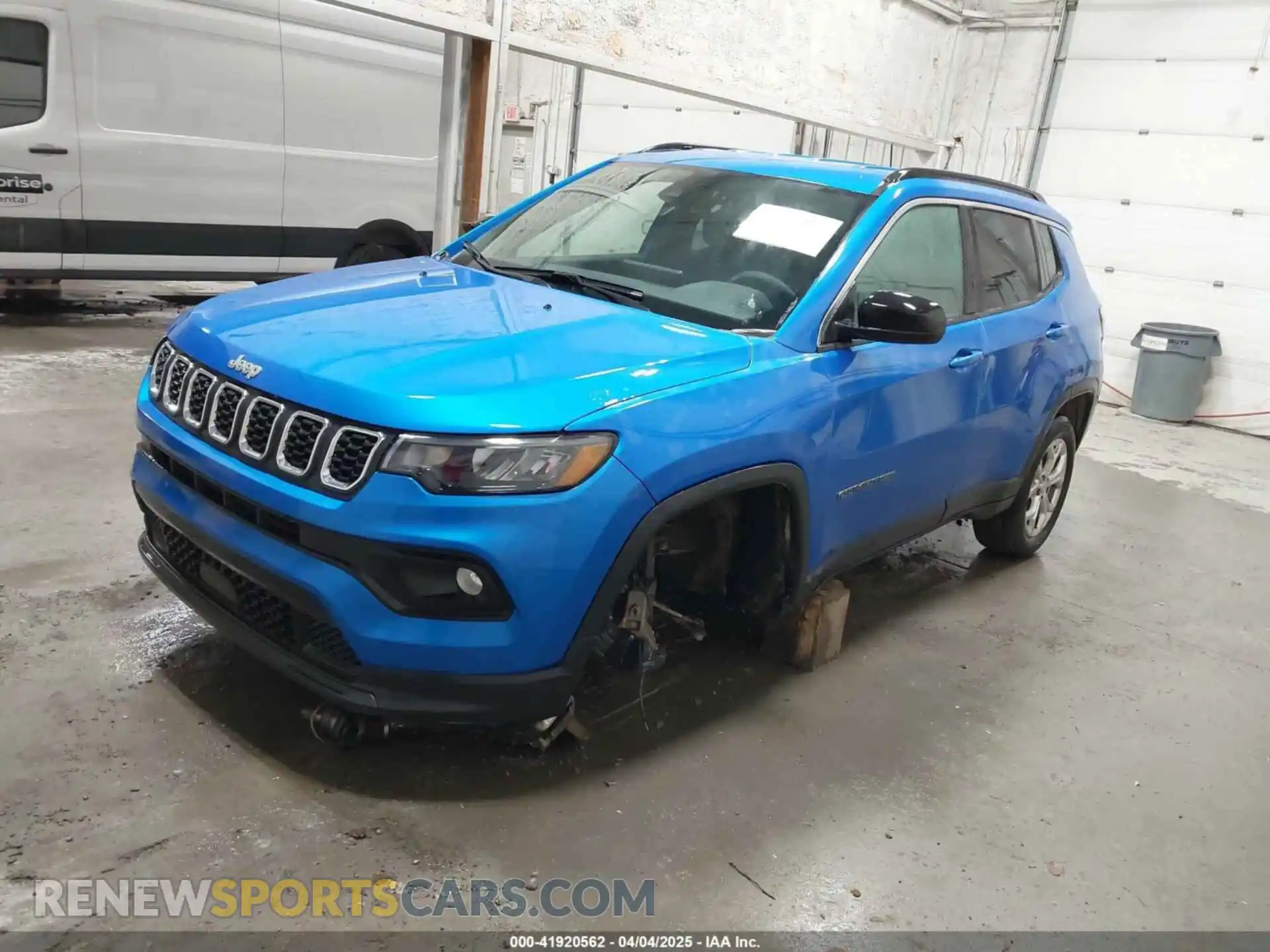 2 Photograph of a damaged car 3C4NJDBN0RT117905 JEEP COMPASS 2024