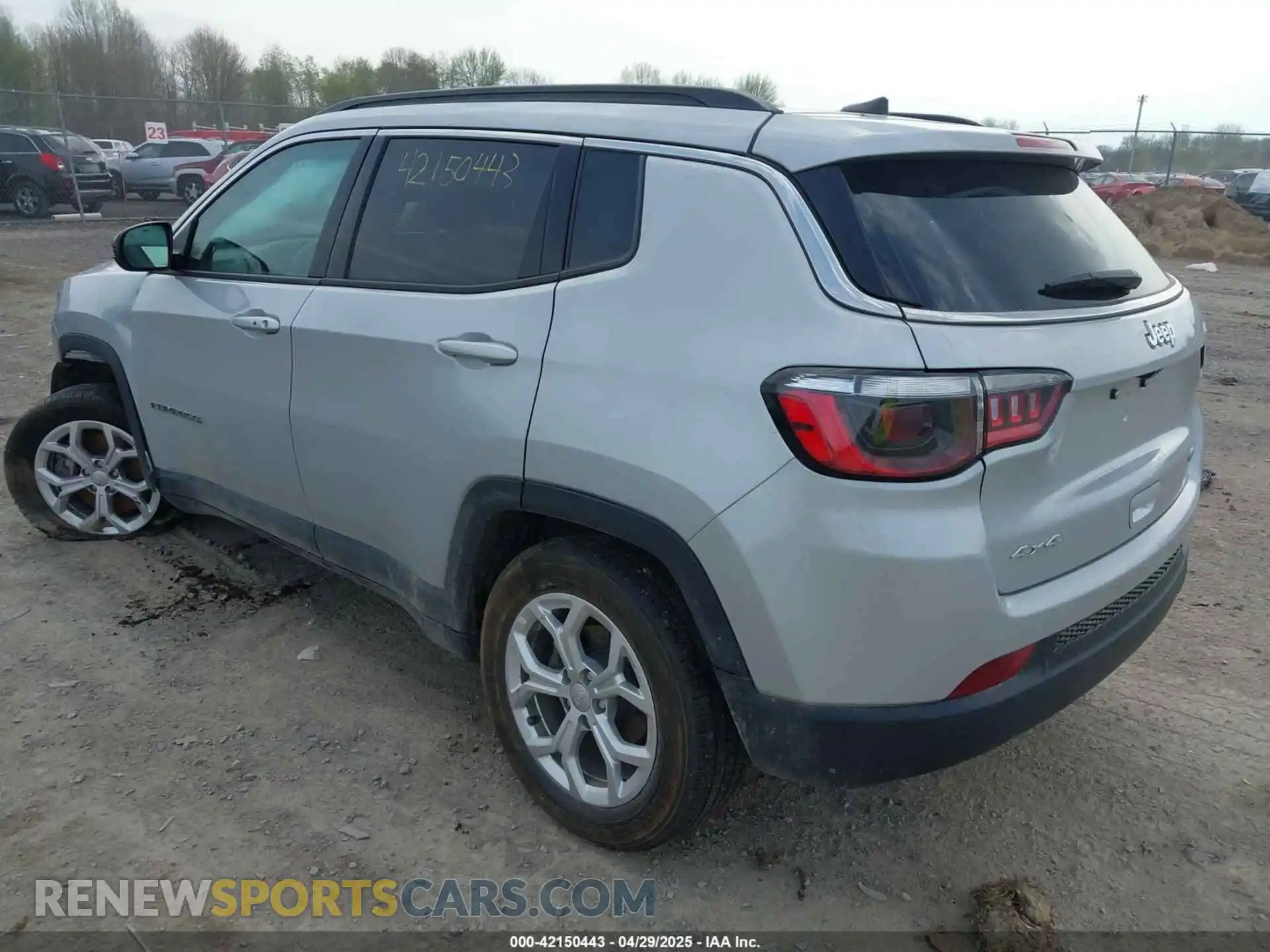 3 Photograph of a damaged car 3C4NJDBN0RT124448 JEEP COMPASS 2024