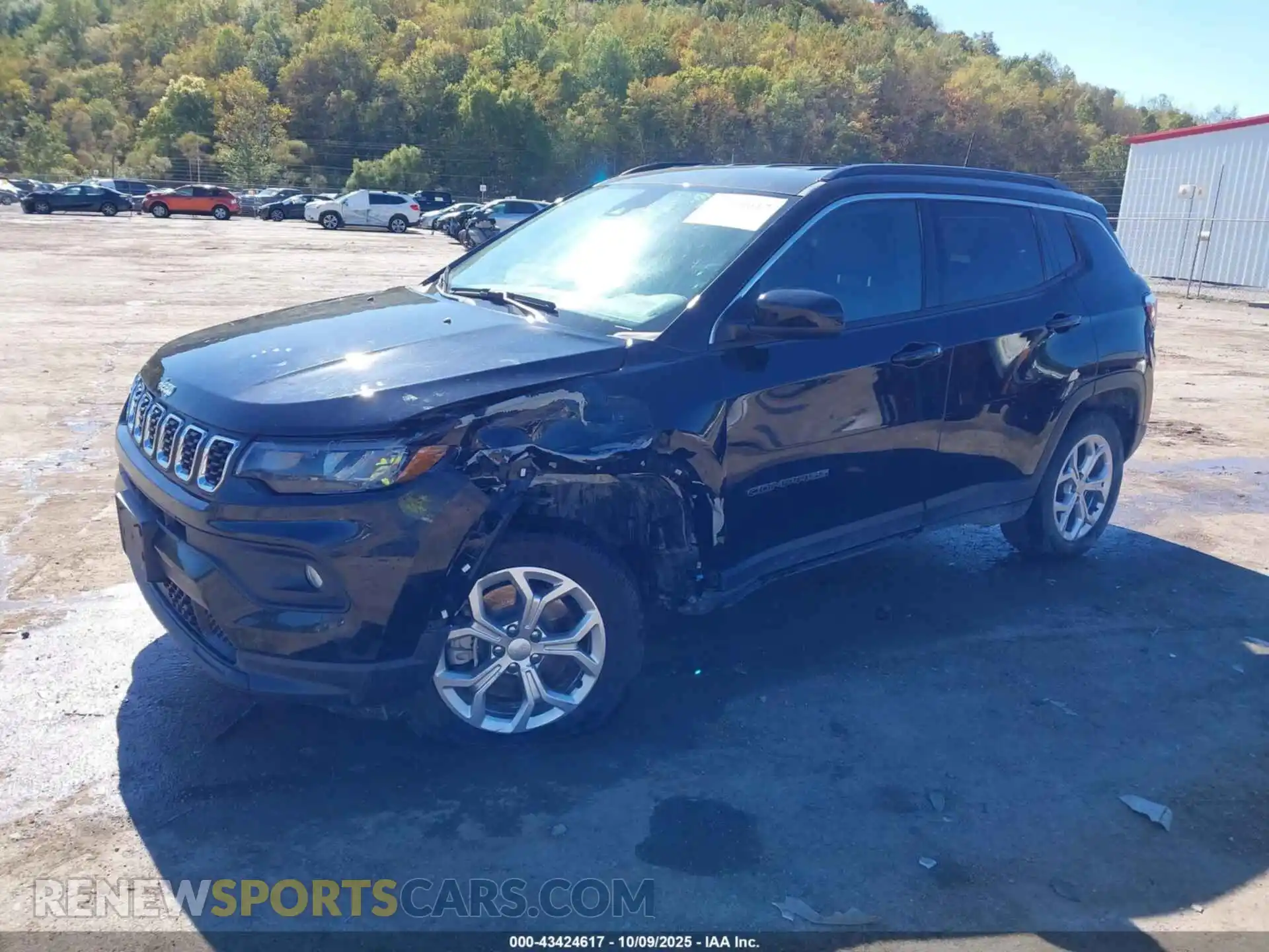 2 Photograph of a damaged car 3C4NJDBN0RT163220 JEEP COMPASS 2024