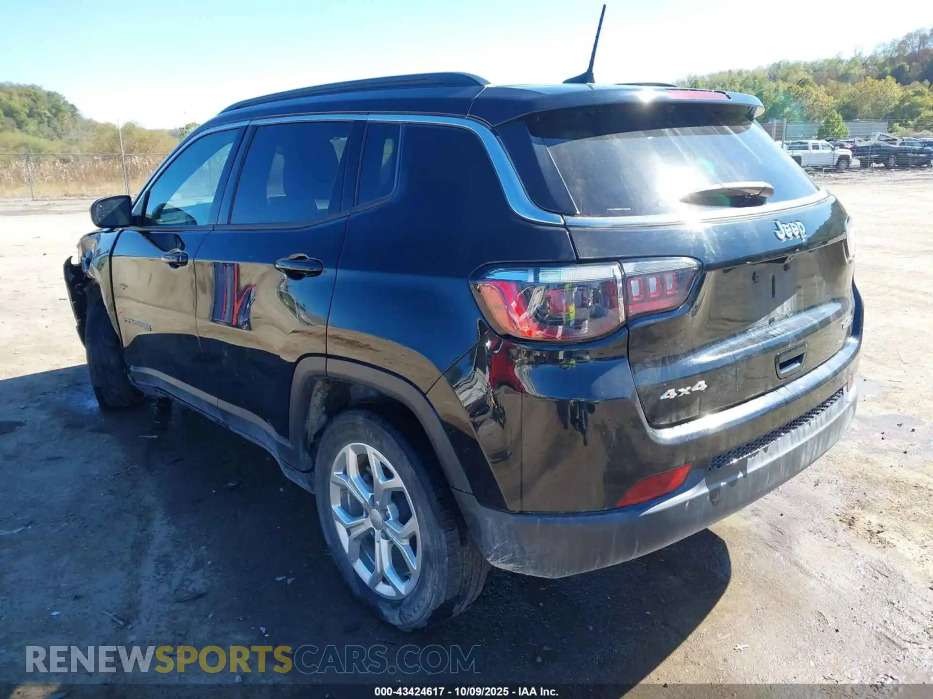 3 Photograph of a damaged car 3C4NJDBN0RT163220 JEEP COMPASS 2024