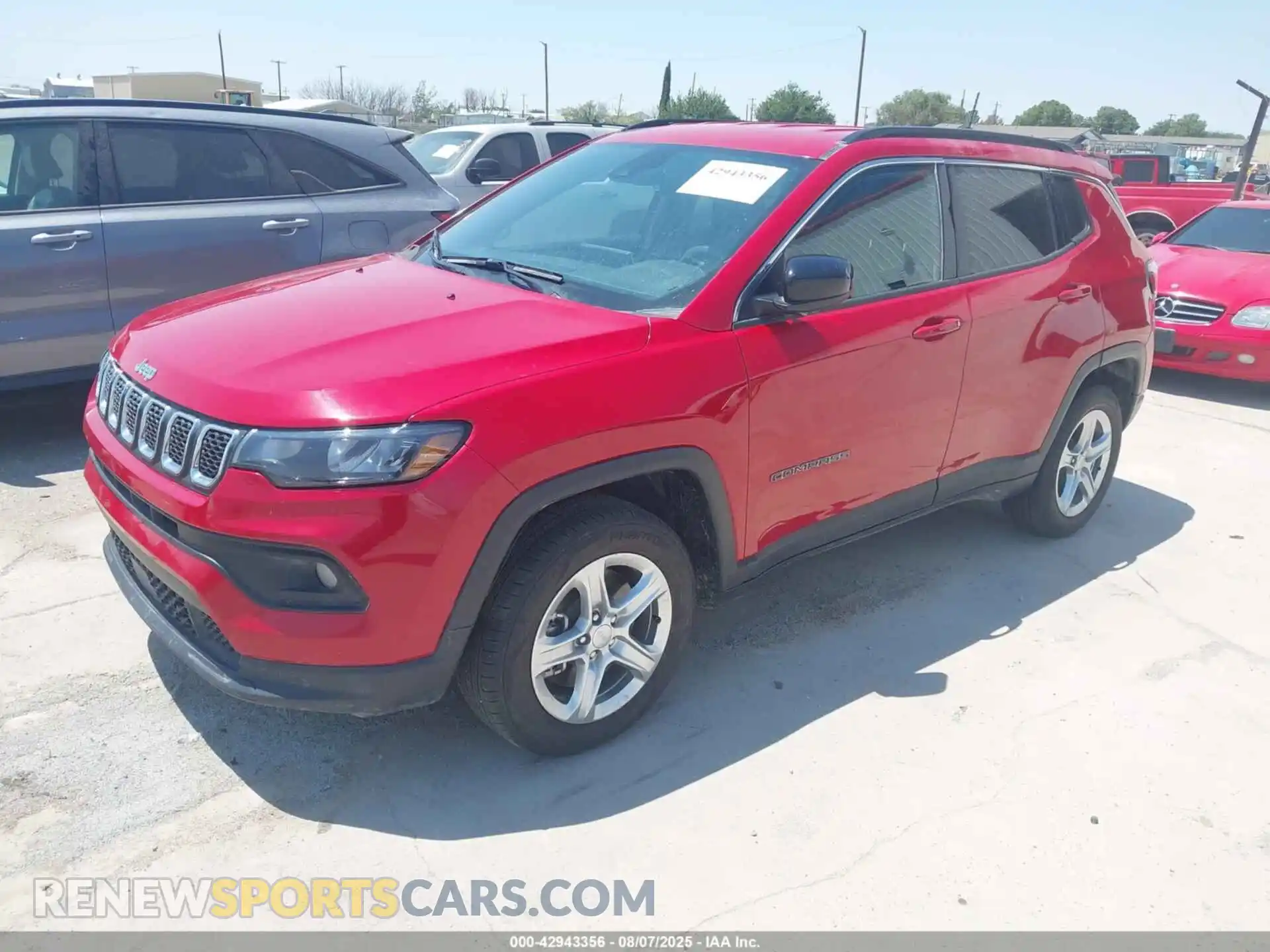 2 Photograph of a damaged car 3C4NJDBN0RT598710 JEEP COMPASS 2024