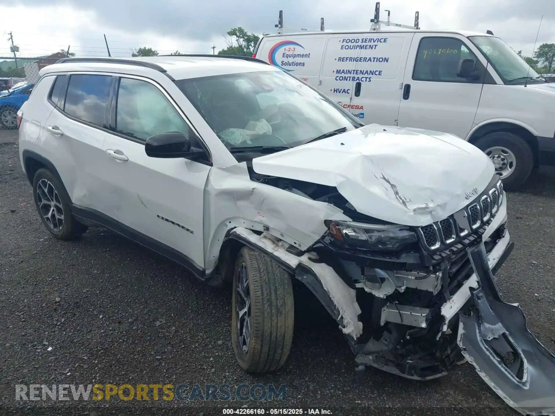 1 fotografías del automóvil dañado 3C4NJDBN0RT607048 JEEP COMPASS 2024