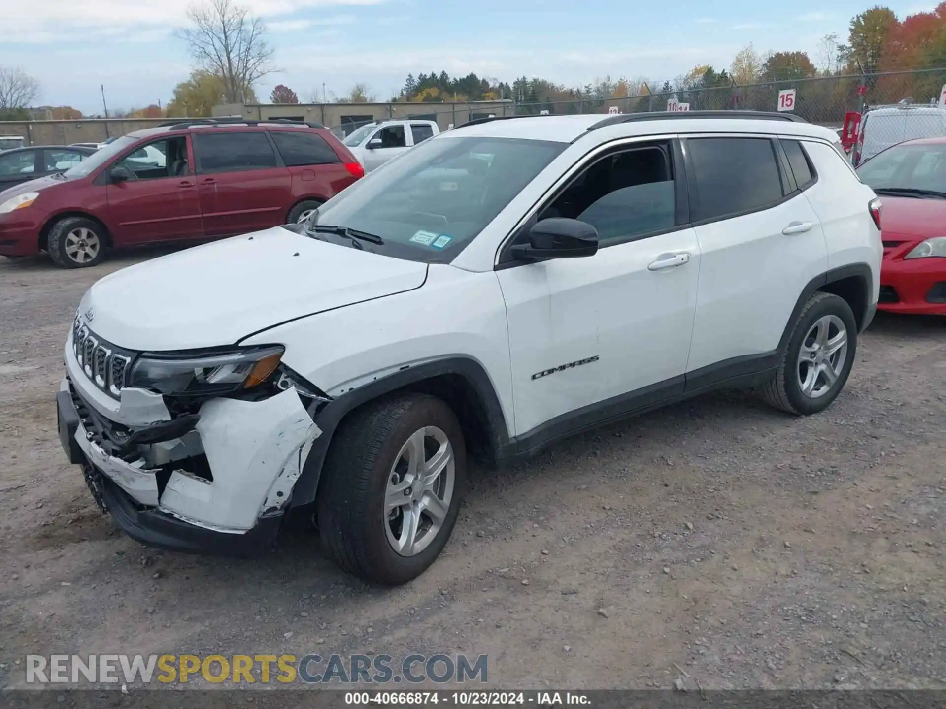 2 Фотография поврежденного автомобиля 3C4NJDBN1RT103690 JEEP COMPASS 2024