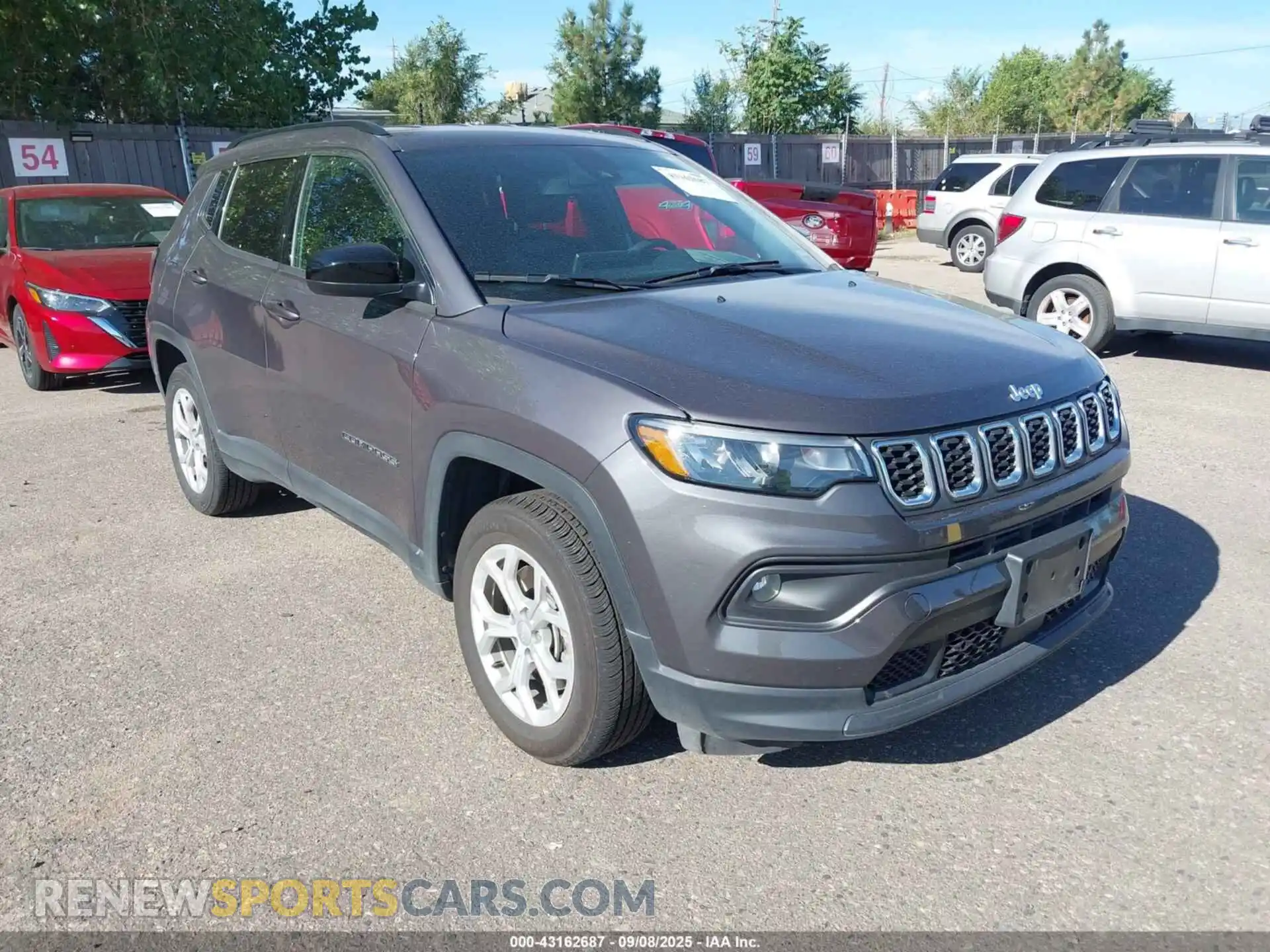 1 Photograph of a damaged car 3C4NJDBN1RT116942 JEEP COMPASS 2024