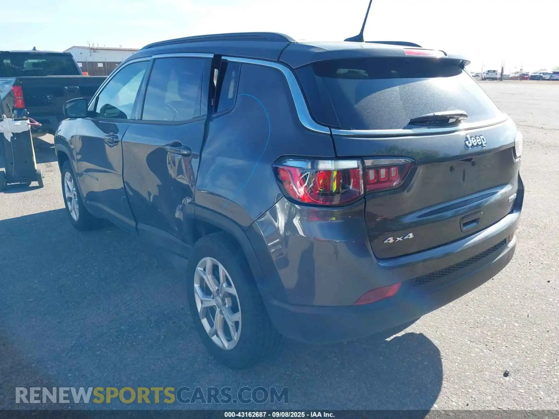 3 Photograph of a damaged car 3C4NJDBN1RT116942 JEEP COMPASS 2024