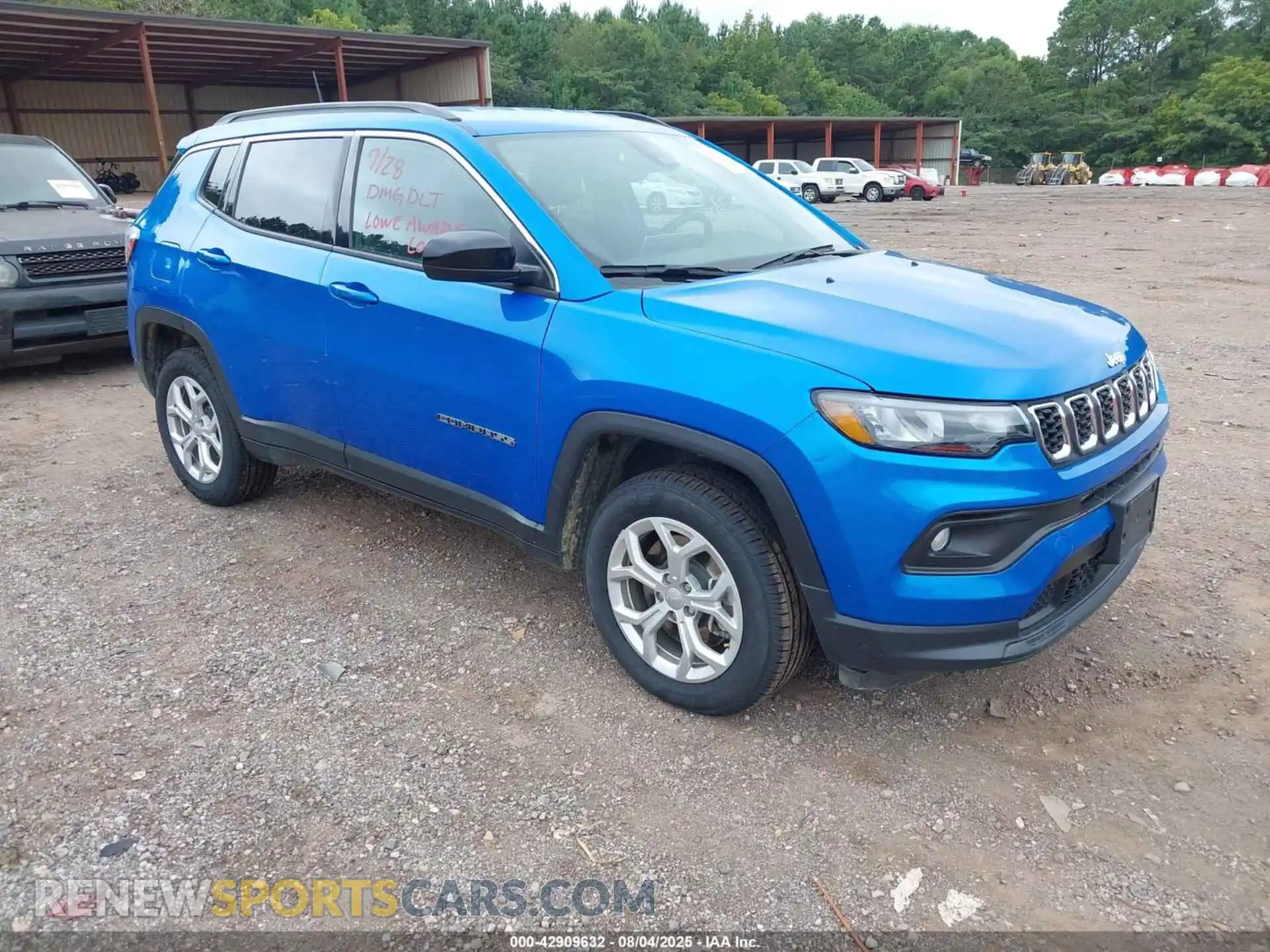 1 Photograph of a damaged car 3C4NJDBN1RT117301 JEEP COMPASS 2024