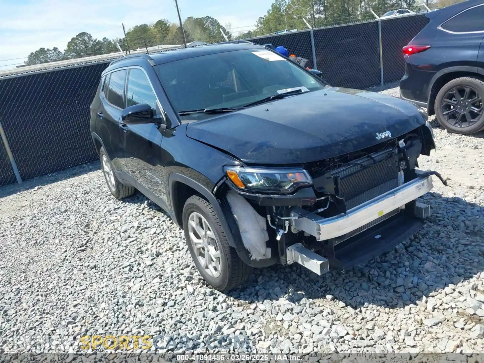 1 Photograph of a damaged car 3C4NJDBN1RT119517 JEEP COMPASS 2024