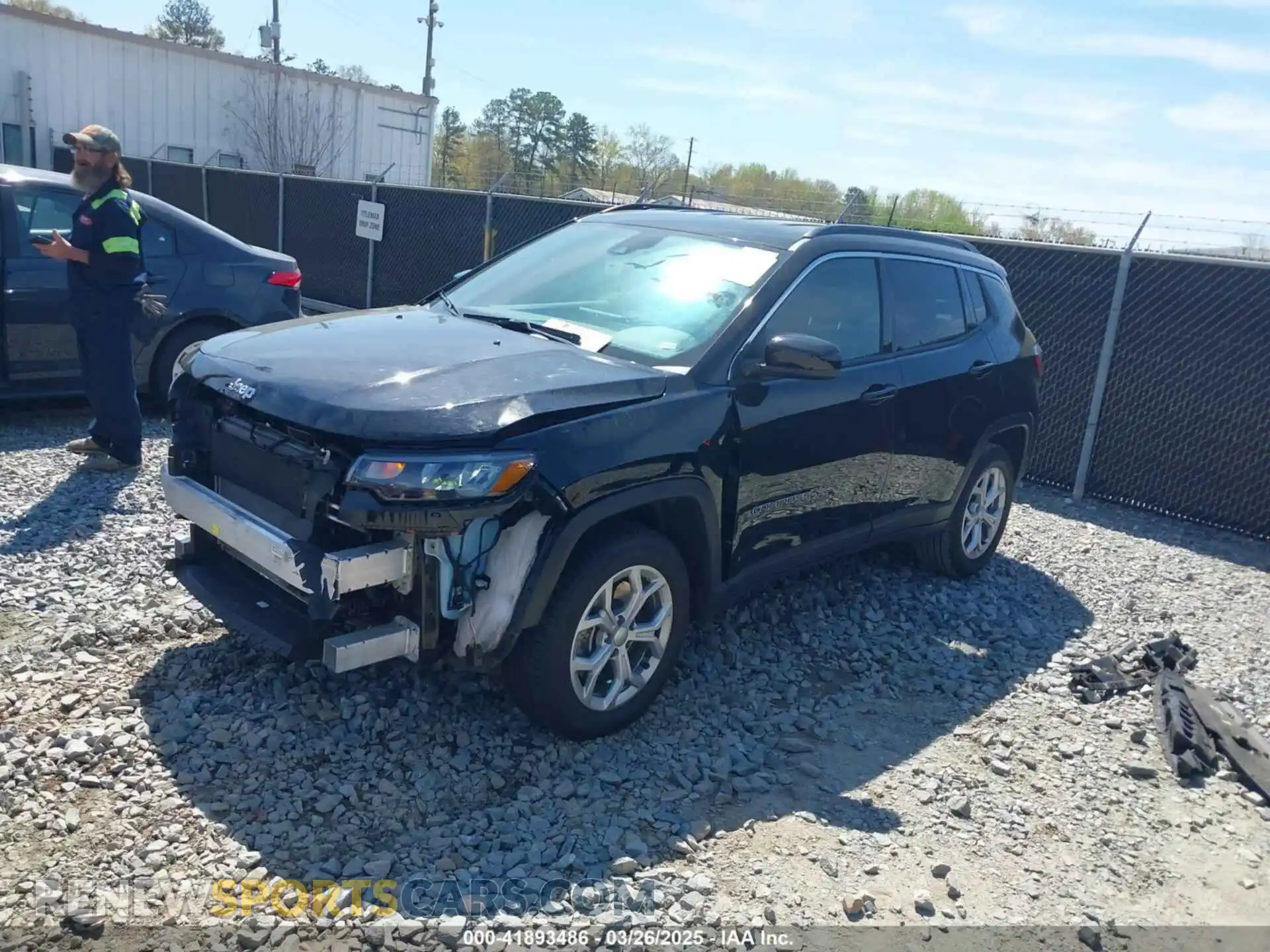 2 Photograph of a damaged car 3C4NJDBN1RT119517 JEEP COMPASS 2024