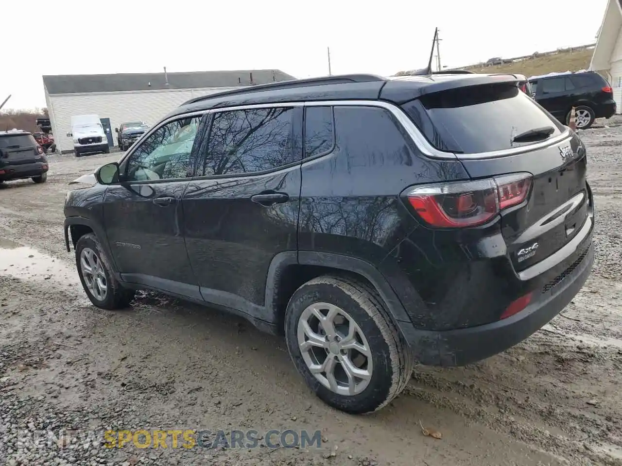 2 fotografías del automóvil dañado 3C4NJDBN1RT131456 JEEP COMPASS 2024