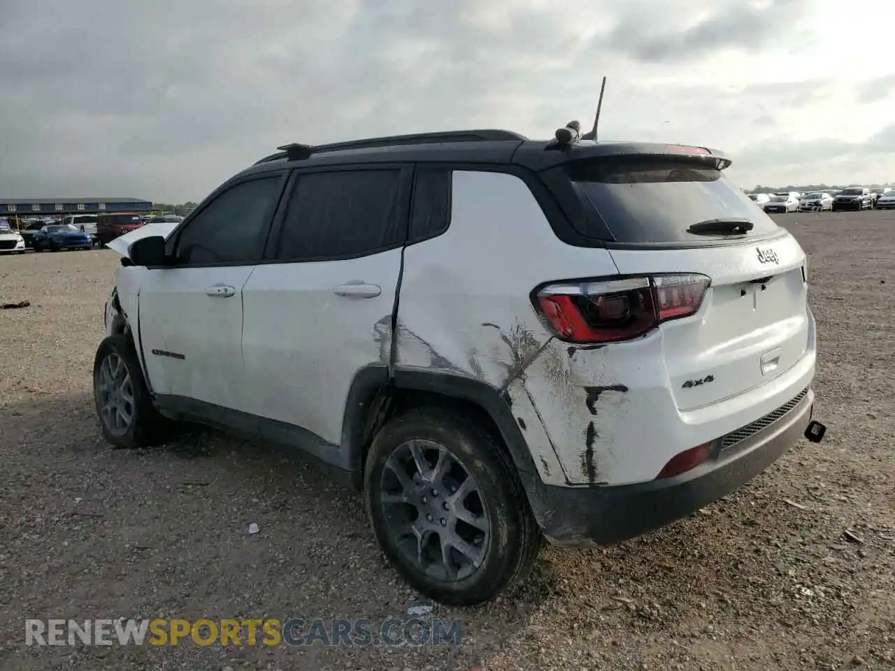2 Photograph of a damaged car 3C4NJDBN1RT162366 JEEP COMPASS 2024