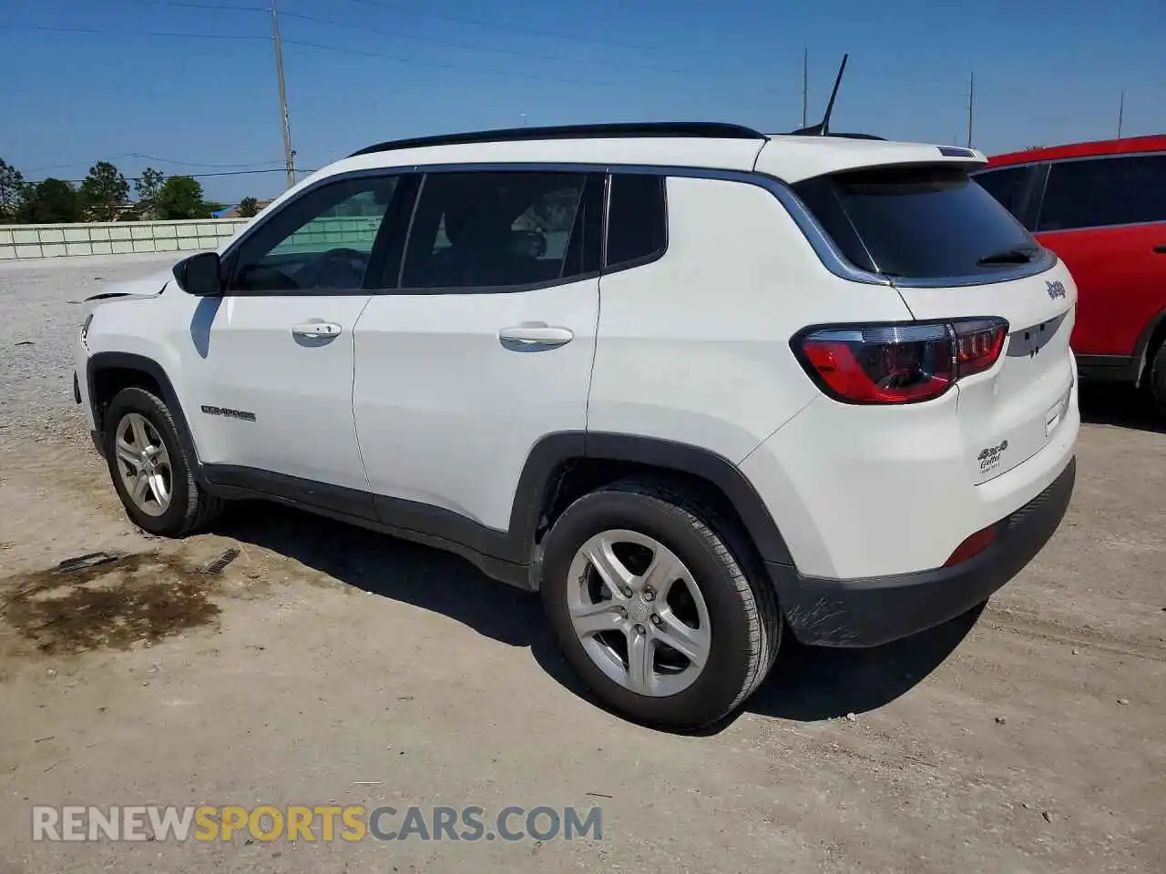 2 Photograph of a damaged car 3C4NJDBN1RT595931 JEEP COMPASS 2024