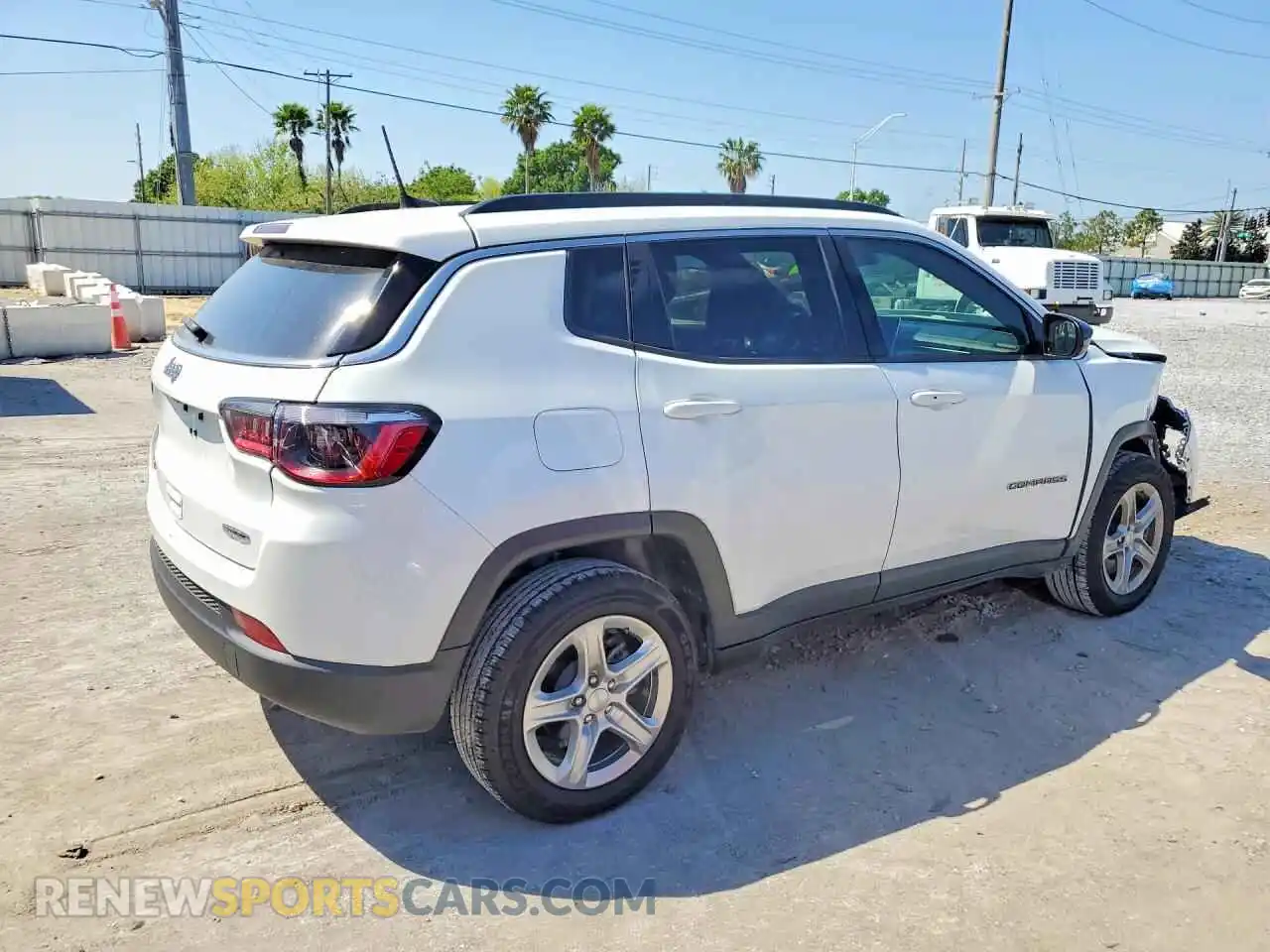 3 Photograph of a damaged car 3C4NJDBN1RT595931 JEEP COMPASS 2024