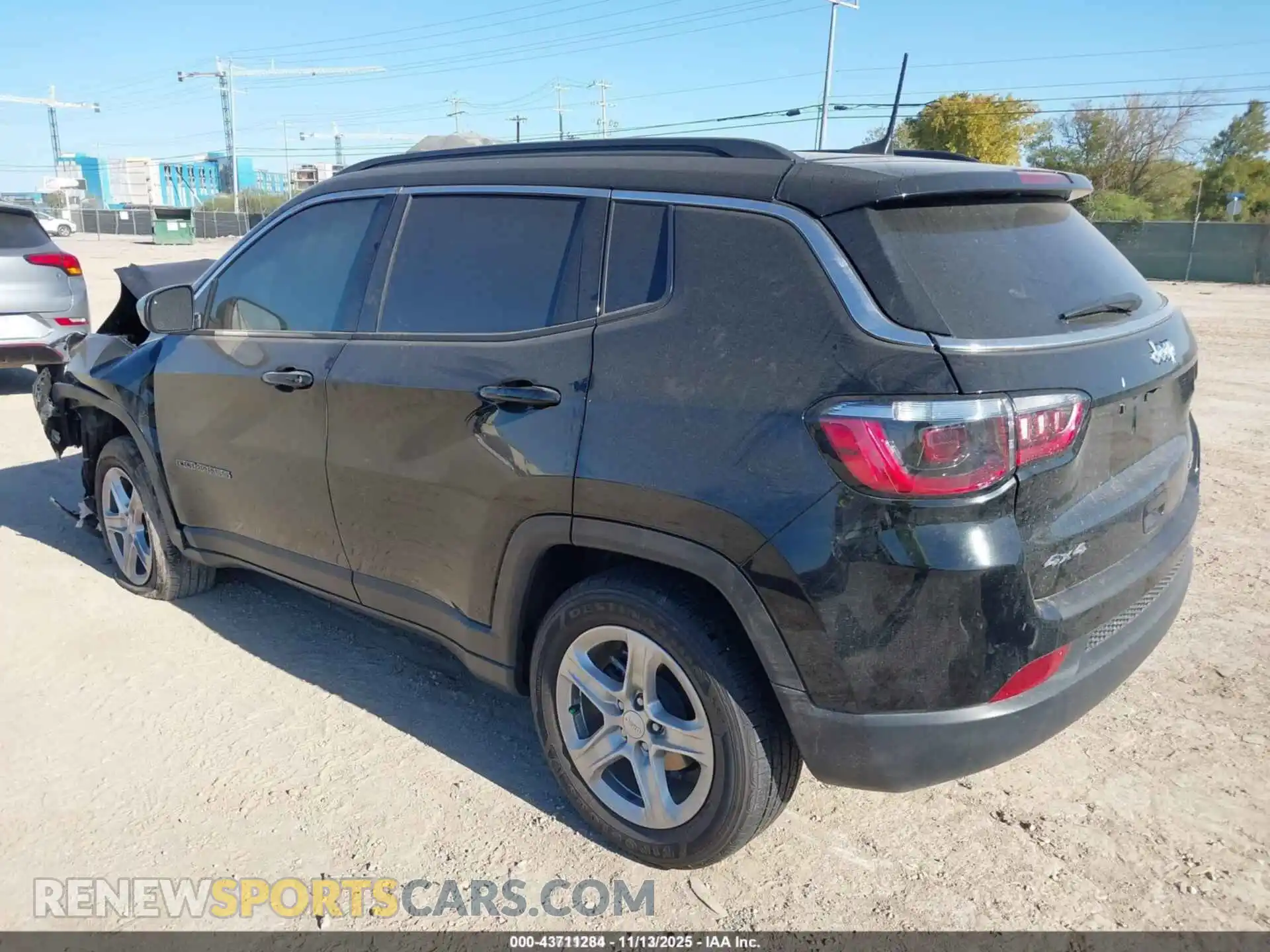 3 Photograph of a damaged car 3C4NJDBN1RT606944 JEEP COMPASS 2024