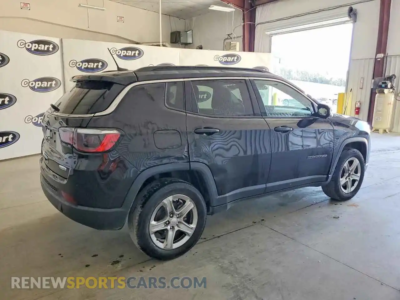 3 Photograph of a damaged car 3C4NJDBN1RT607852 JEEP COMPASS 2024