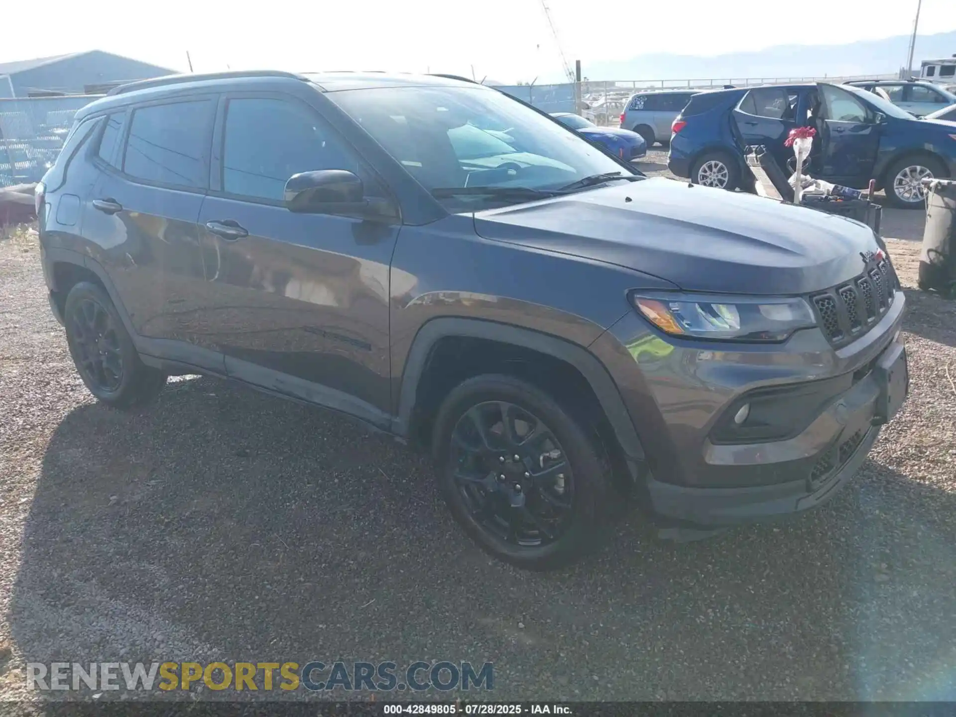 1 Photograph of a damaged car 3C4NJDBN1RT612632 JEEP COMPASS 2024